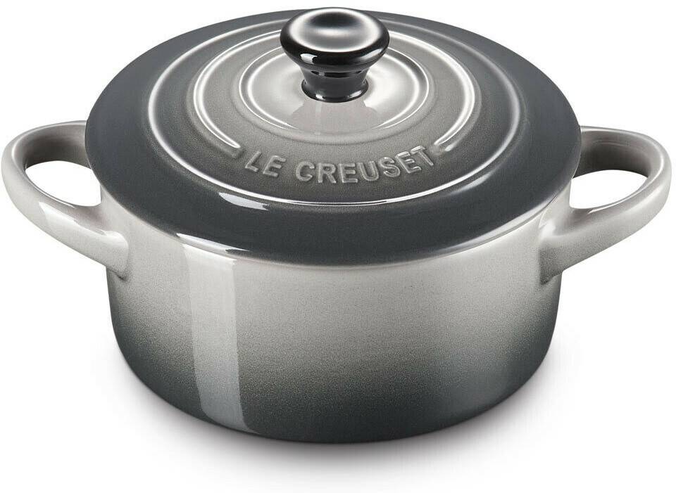 Ollas y cazuelas Le Creuset Poterie Mini Cocotte 10 cmFlint grey gris